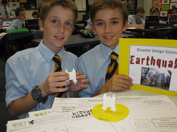 Makers Empire - The Scots College - Will W & Owen 3D Printing Design - 600 x 450