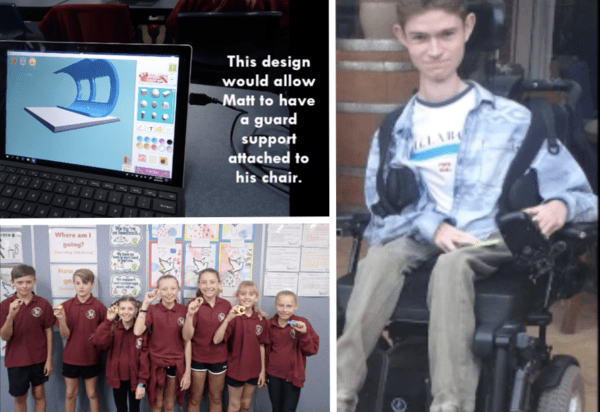 matt screenshot How Roseworthy PS Students Help Wheelchair Sports Athletes with 3D Printing