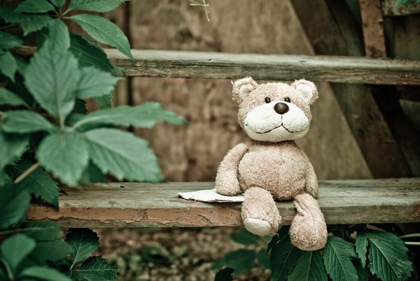 light brown stuffed bear toy