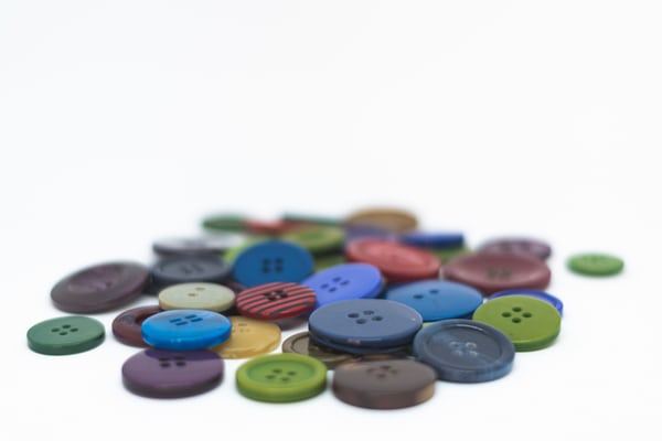 an assortment of buttons