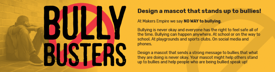 Winners Of The Bully Busters 3d Design Competition Design Thinking Challenge Makers Empire