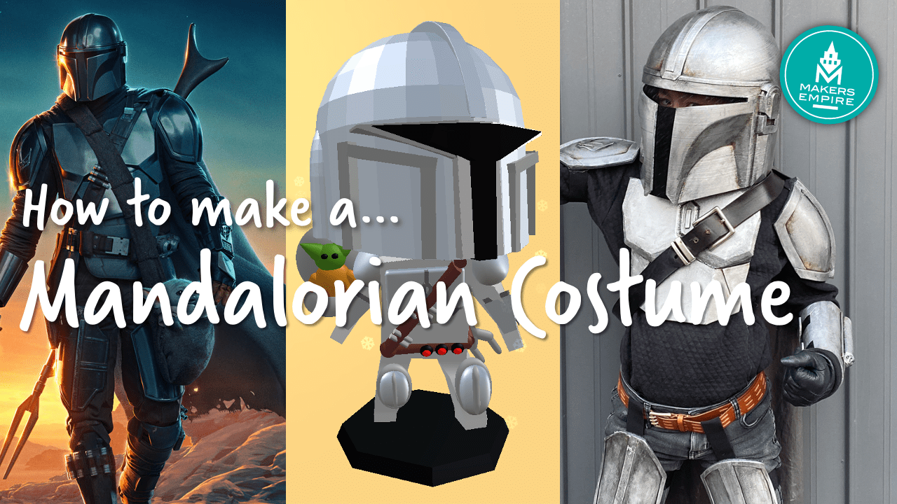 færge Stereotype vagabond How a Dad Made a Mandalorian Costume for His Son using 3D Printing + More |  Makers Empire