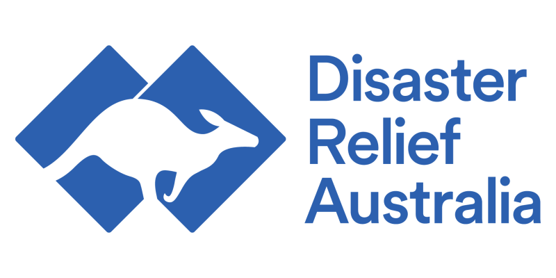 An image that is the logo for the organisation Disaster Relief Australia