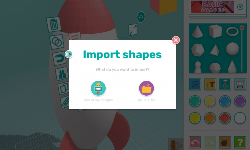 app import own shapes