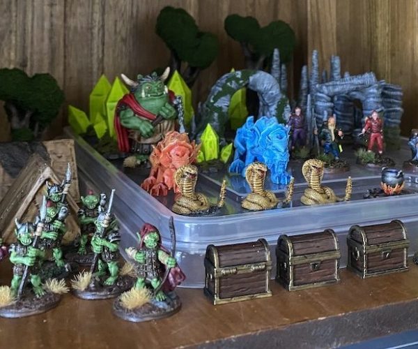 3d printed models for dungeons dragons game