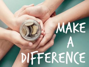 child and parent hands holding money jar, donation, saving, charity, family finance plan concept, Coronavirus economic stimulus rescue package, superannuation concept
