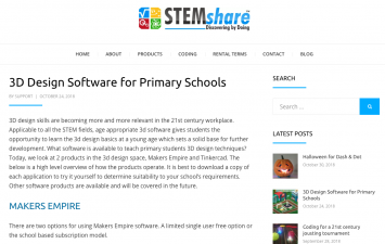StemShare TinkerCad Makers Empire